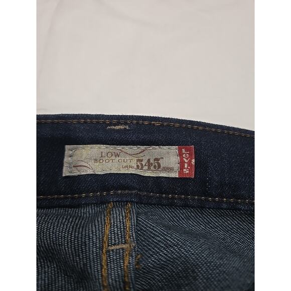 Levi's Women's 545 Low Boot Cut Size 14 - Picture 4 of 8